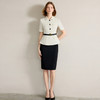 IWY/高端职业西装套装女夏季薄款短袖正装两件套商务主持装CS2255 商品缩略图1