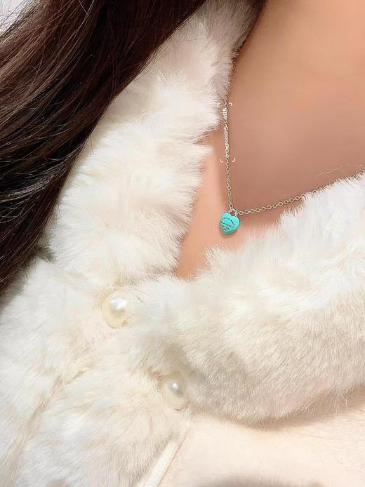 Tiffany full heart 爱心蓝胖子吊坠项链/手链（SJ） 商品图1