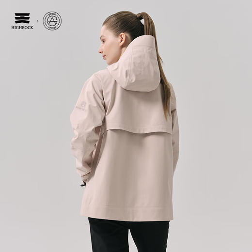 天石鹅铠甲旗云专业防水防风硬壳冲锋衣女款G443 商品图6