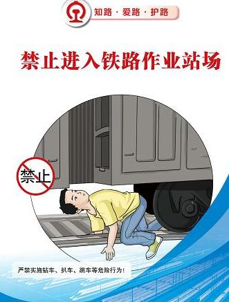 171131264 铁路路外安全 宣传挂图（12张/套）宽520mm*高760mm 商品图6