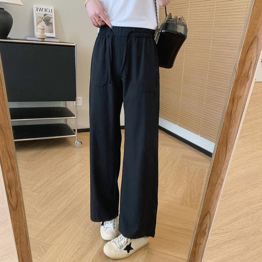 超爱的lu！2025新款swift轻薄排汗透气空气休闲裤女小个子阔腿裤夏款！ 商品图7