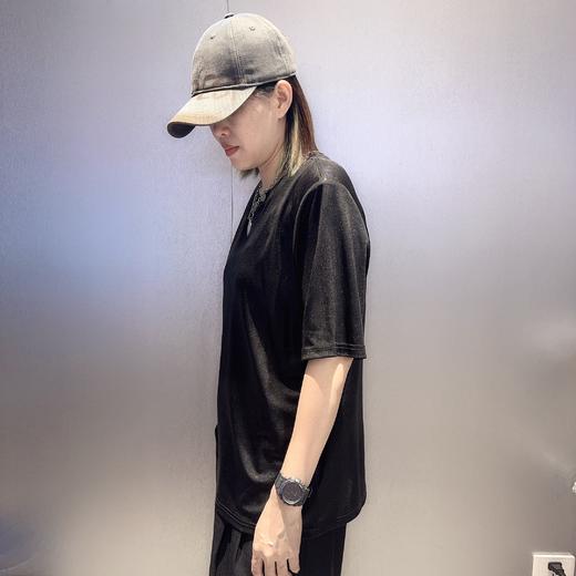 NC&简约百搭宽松小衫50410（黑）夏季152550240321 商品图2