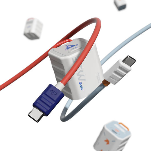 Line King 白金独角兽 100W 硅胶高能快充线 商品图3