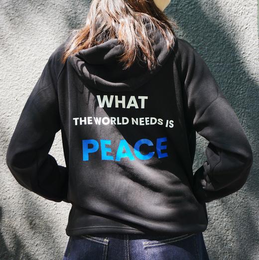 一份心意：“和平PEACE”连帽衫 商品图4
