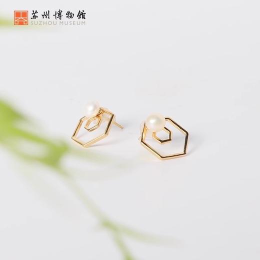 苏州博物馆 六角花窗系列首饰 商品图2