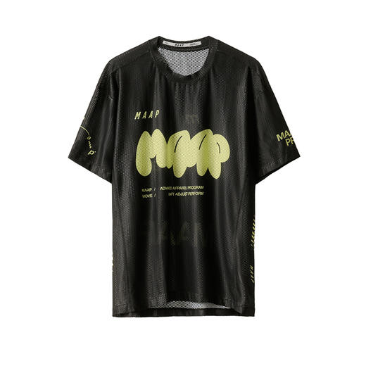 MAAP 男女同款 Aerate Mesh Tee 黑色 限量版 网眼T恤 商品图5