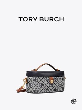 TORY BURCH 化妆包女  165010-405-F 海军蓝色.
