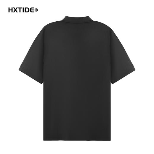 【秒杀专属】HX 夏季翻领短袖T恤Y102420041101/02POLO杉 商品图6
