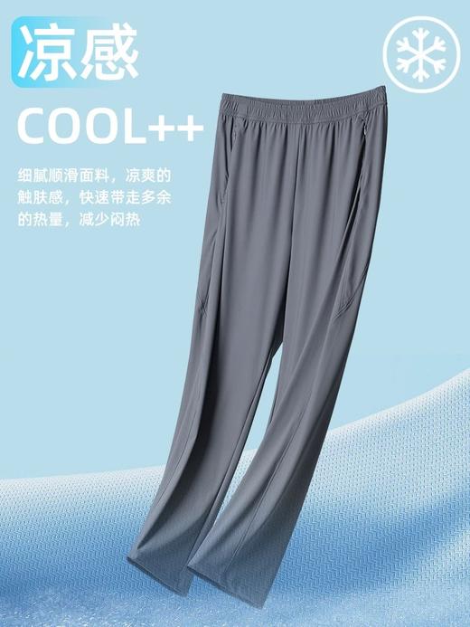 【冰丝速干】SCHIESSSER德国舒雅男士凉感速干防晒直筒长裤39/25052P 商品图1