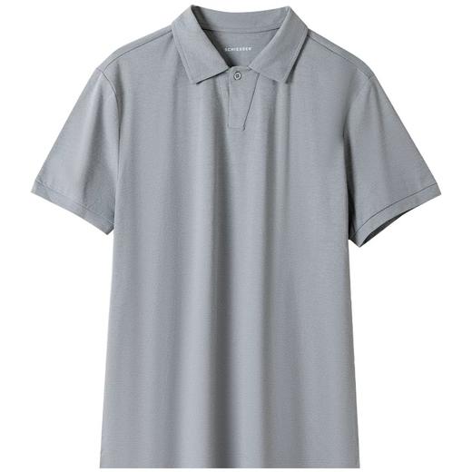 【冰丝速干防晒】SCHIESSER舒雅男士速干吸湿冰丝防晒半开领短袖上衣39/25049U 商品图5