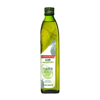 品利（MUELOLIVA）牛油果油500ml食用油儿童热炒鳄梨轻食西班牙原装进口送礼礼品 /粮油调味 /食用油 /牛油果油 商品图6