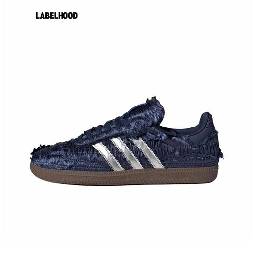 ADIDAS x caroline hu SAMBA OG JP9282联名深蓝休闲鞋板鞋 商品图0