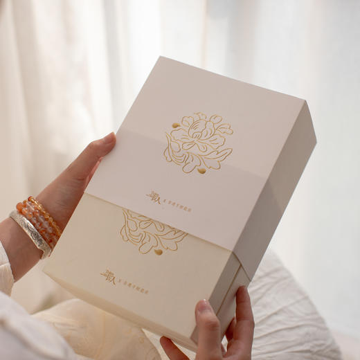 【了不起的匠人出品】德化白瓷手捏瓷花线香礼盒 牡丹香插摆件 陶瓷花居家装饰摆件 商品图7