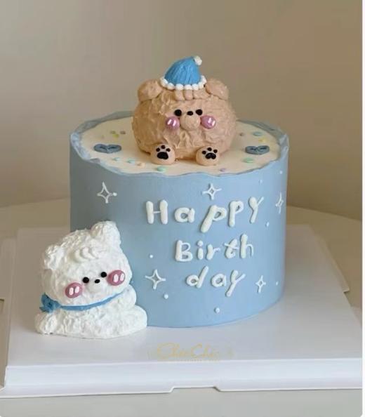 贴贴抱抱熊蛋糕 | 昔果 商品图1