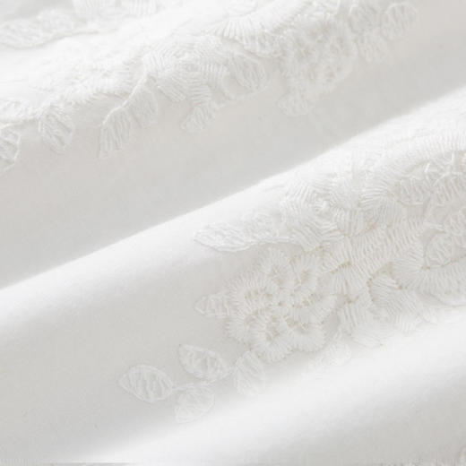 「K」洛诗琳05431法式蕾丝拼接背心2025夏季刺绣无袖上衣10343 商品图3