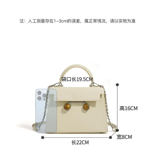 【预售3天】2025夏季新款简约通勤百搭单肩斜挎包F9162B 商品图3