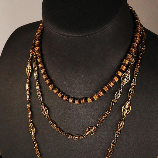 订购8周到｜Bohemian Rhapsodie-Simone Long-镀金 镂空 项链［法国设计师］ 商品图7