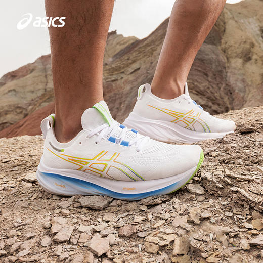 【奥莱仓直发】ASICS亚瑟士GEL NIMBUS 26跑步鞋男鞋 新款轻便缓震休闲运动鞋 商品图1