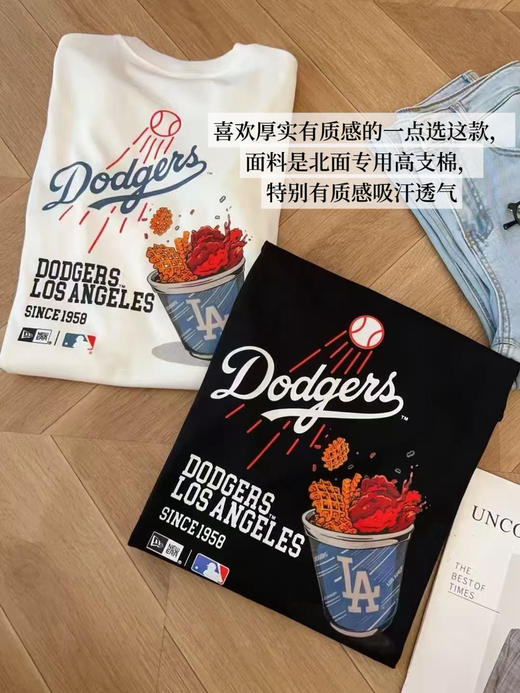 New Era纽亦华后背卡通印花短袖T恤|yuan单活力暴击 商品图2