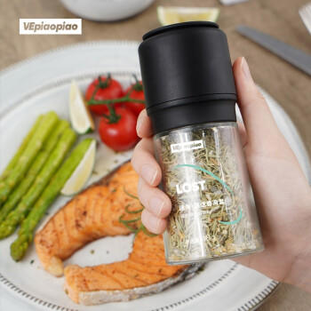 VEpiaopiao配料干净迷迭香海盐研磨瓶烧烤撒料烧烤调料净含量48g /粮油调味 /调味品 /复合香辛料 商品图6