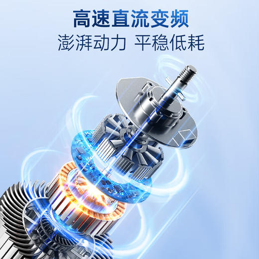 Morphyrichards摩飞直流变频电风扇可升降循环扇MR3702 椰奶白 商品图6