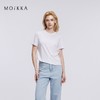 【特价】顺滑凉感T恤/MOiKKA/夏季圆领&V领短袖T/柔软亲肤/简约百搭短袖上衣【上海仓发货】 商品缩略图1