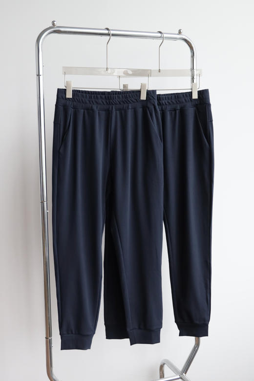 2H 双面平纹针织运动休闲束脚卫裤 WK796 商品图0