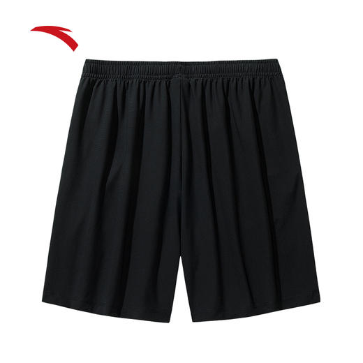 安踏针织运动短裤男士2025夏季新款冰丝透气训练五分裤152521323 商品图1