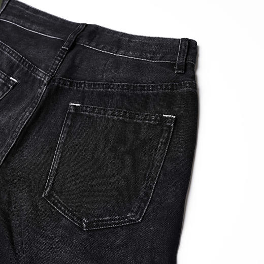 ROMI STUDIO夏季经典百搭修身个性潮流显瘦女士极简牛仔短裤N3715 商品图4