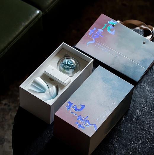 岚屿·花语系列手捏瓷花瓷器礼盒，一花一盏，非遗手艺，诠释诠释中国式浪漫 商品图7