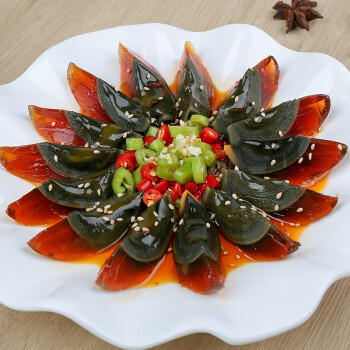 神丹皮蛋10枚580g  礼盒  无铅工艺松花鸭皮蛋  企业团购礼盒 商品图2