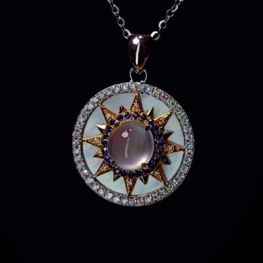 “星光映月”翡翠项坠 商品图2