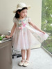 【YW】无忧购儿童装花朵飞袖连衣裙+帽子套装Q65-3（截单后3-5天发货) 商品缩略图3
