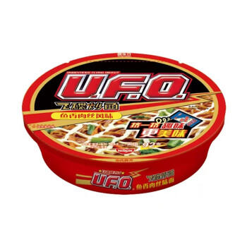 日清食品（NISSIN）UFO飞碟炒面 鱼香肉丝风味干拌面 速食方便面 124g*12碗 整箱 /粮油调味 /方便食品 /方便面 商品图3