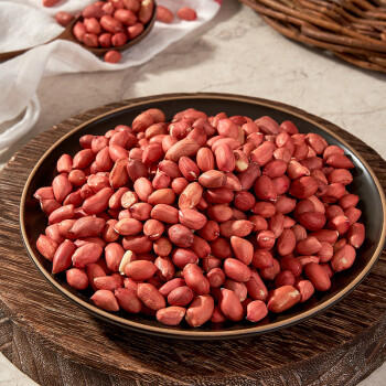 谷经百汇有机红花生3.4斤 中粒 红皮 生花生米 粗粮 粥米搭档 罐装 /粮油调味 /杂粮 /谷米类 商品图2