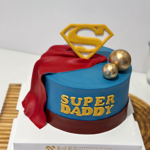 超人老爸（翻糖提前2天预定）颜色较深请谨慎选择 商品图0