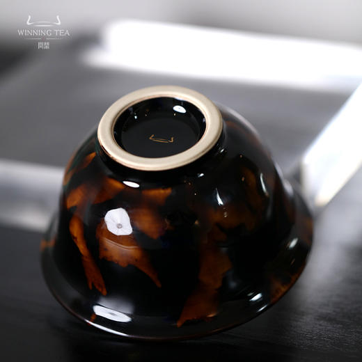 问鼎虎斑天目压手杯 商品图3