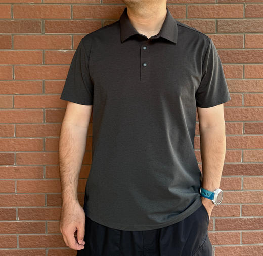 25夏-科--long品质透气速干压胶男短袖polo衫【包邮+三天无理由退换】 商品图1