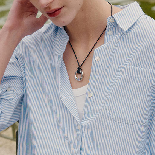 【翟潇闻&弦子同款】Lagomist拿铁系列 | 金/银牛奶毛衣吊坠 商品图4