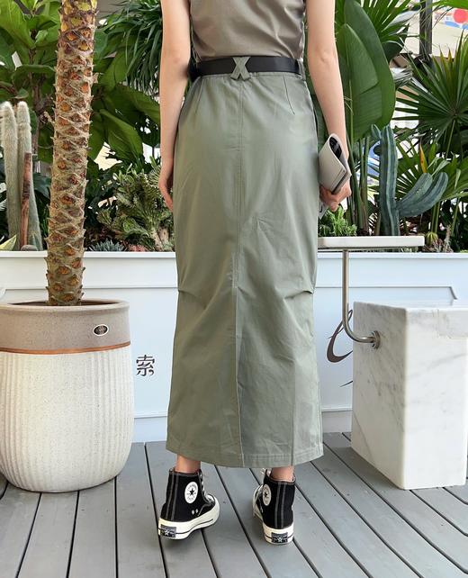 G09627#口袋纽扣半裙 商品图1