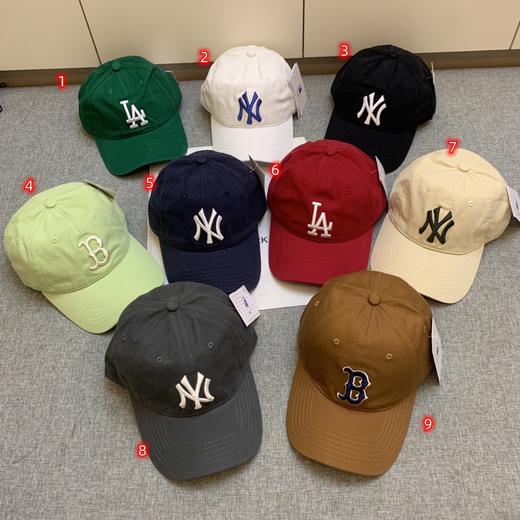 点此购买 MLB男女款款纯棉软顶字母刺绣棒球帽 nn 318593 商品图0