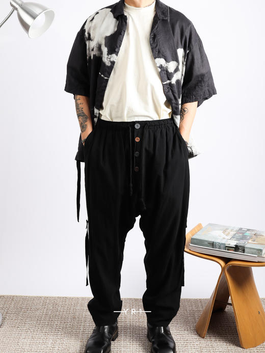 Undercover | 彩扣飘带休闲裤 商品图1