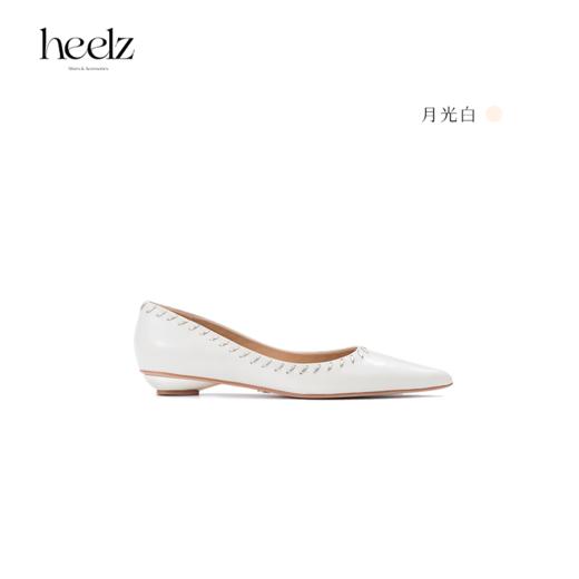 heelz设计师手工鞋履 ｜游牧风手工穿条浅口单鞋 2cm 商品图2