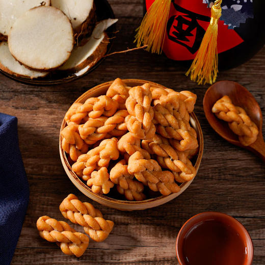 【超值300包！铁棍山药小麻花】追剧网红解馋小零食，香脆酥传统糕点独立包装零食品小吃特产 商品图1
