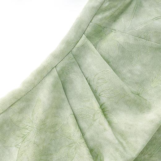 「高货wl」全新升级【铂金会员367/天猫499/差价132】(99708)洛诗琳夏季新中式国风盘扣立领无袖收腰上衣半裙两件套 商品图3