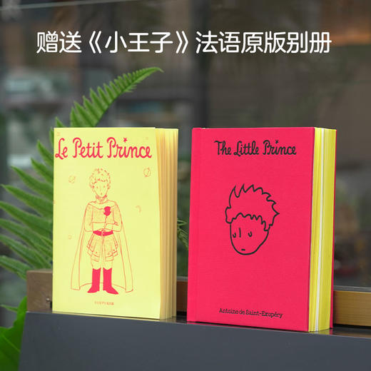 文库版《小王子》 专属星球编码+专色刷边 中英法三语 正版原著 法式浪漫美学 商品图2