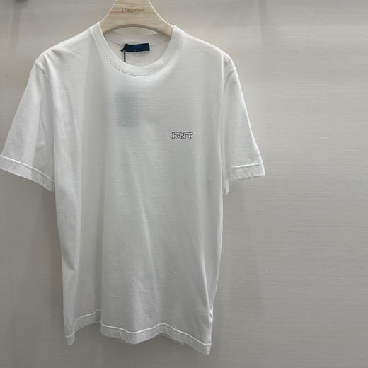 KITON 男士字母徽标印花圆领短袖T恤 白色 UMM061404003 商品图0