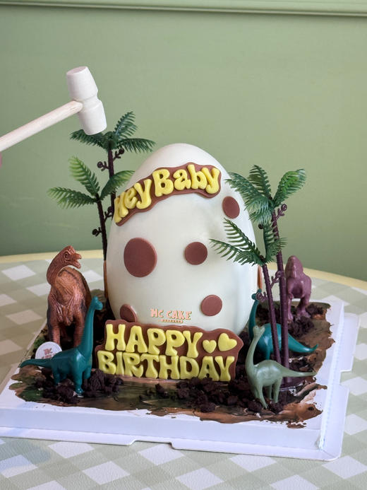 【小号】侏罗纪恐龙巧克力蛋/敲敲乐蛋糕 商品图3