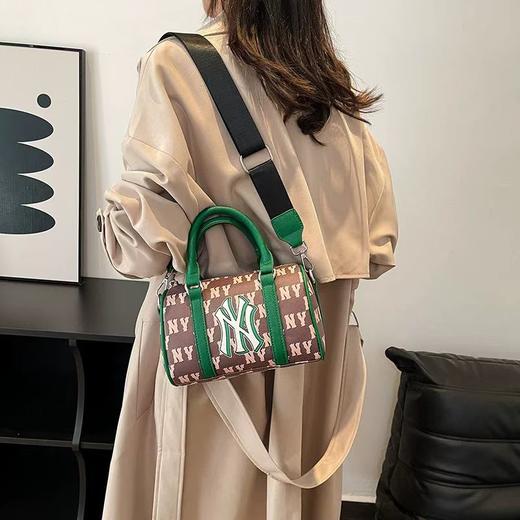 MLB 波士顿包NY满标字母印花单肩手提斜挎包-xt 商品图4