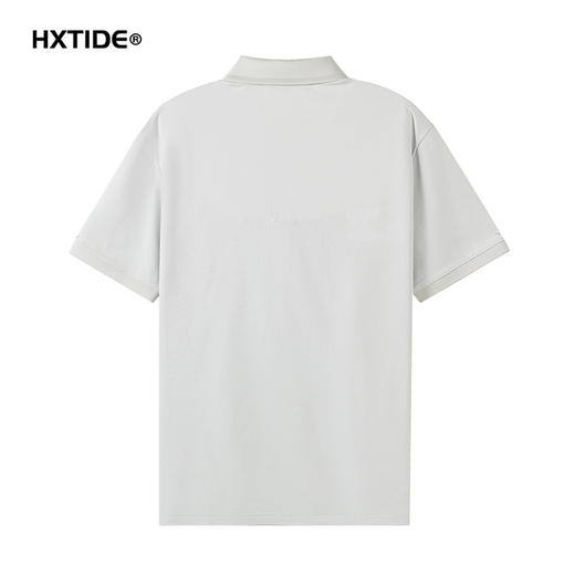 【秒杀专属】HX 夏季翻领短袖T恤Y102420041101/02POLO杉 商品图8